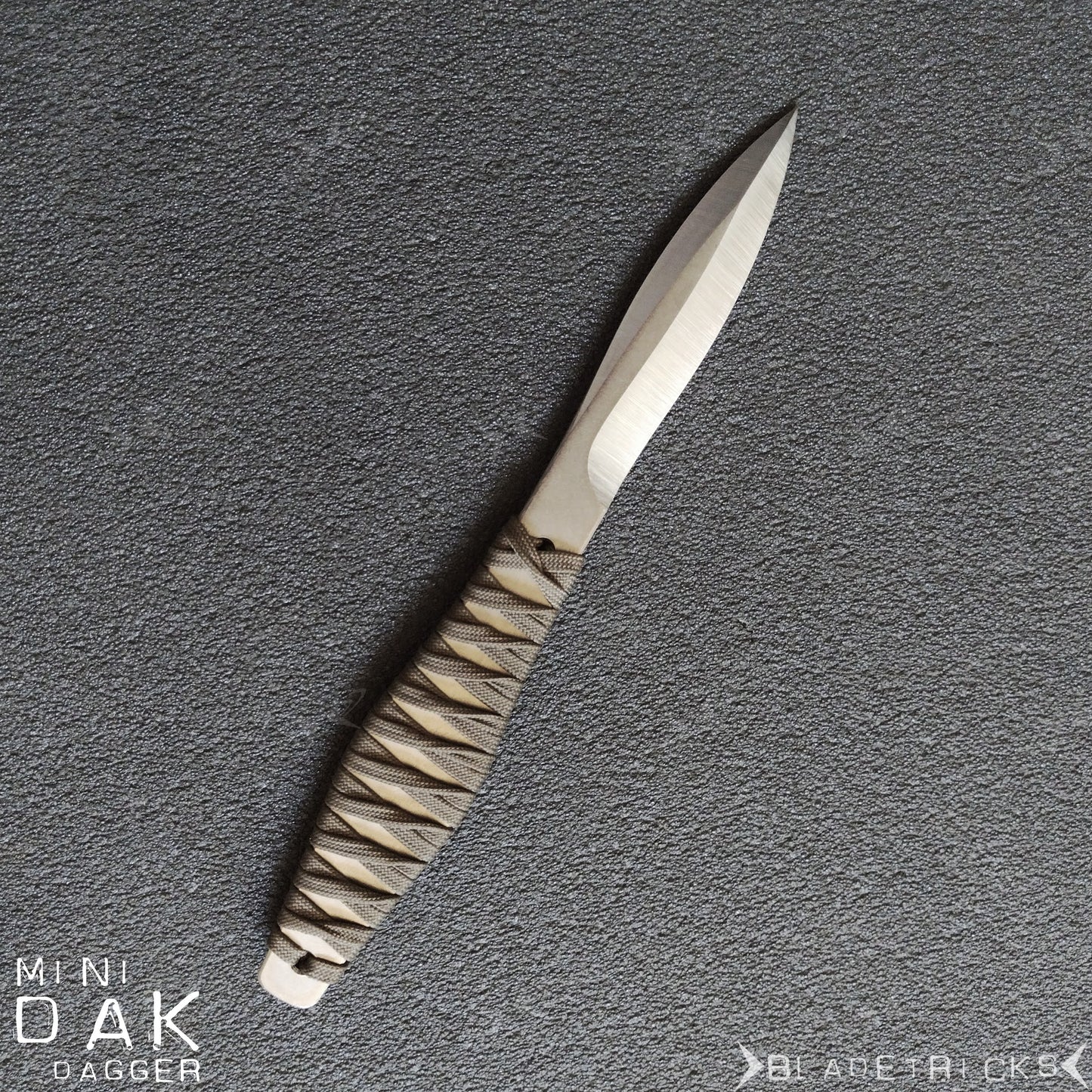BLADETRICKS MINI DAK DAGGER, TITANIUM VERSION