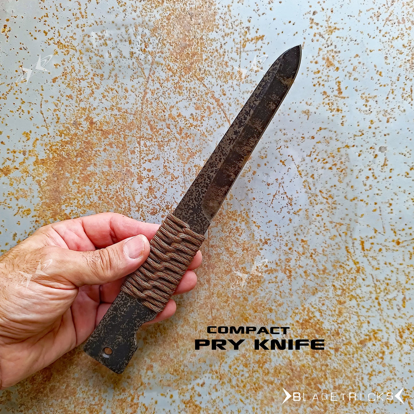 BLADETRICKS COMPACT PRY KNIFE, CORD WRAPPED
