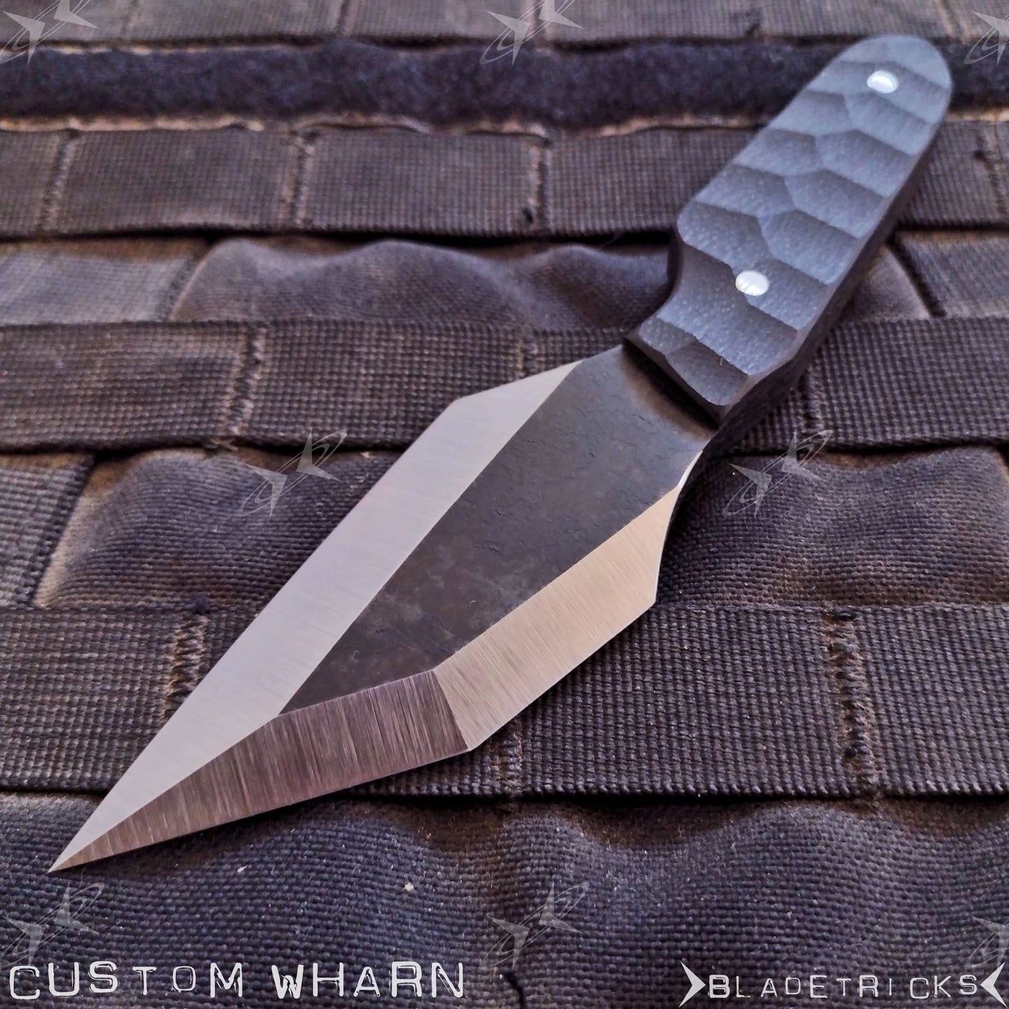 BLADETRICKS CUSTOM WHARN, BLACK G10