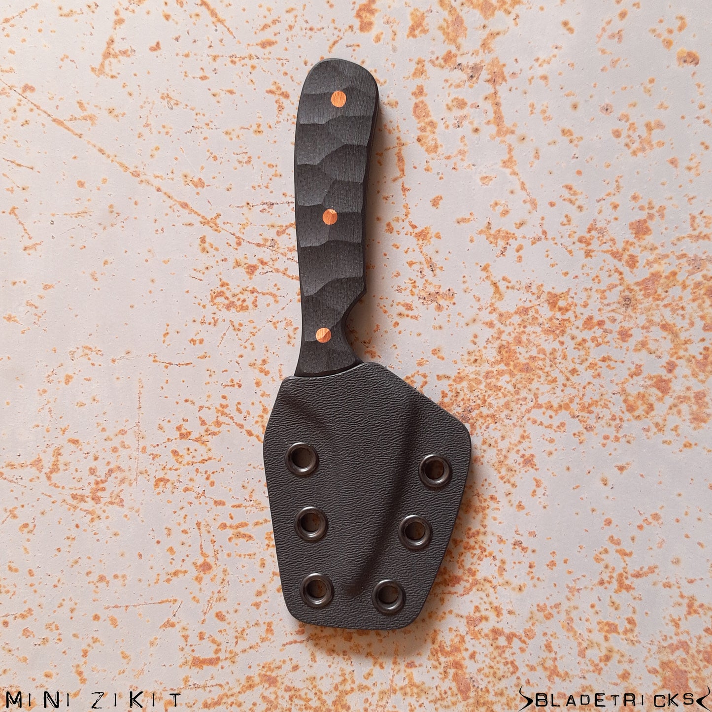 BLADETRICKS CUSTOM MINI ZIKIT, BLACK G10 & COPPER