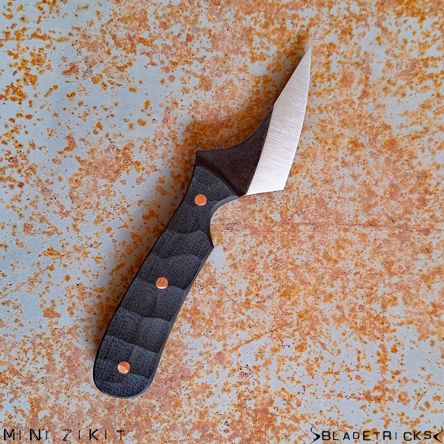 BLADETRICKS CUSTOM MINI ZIKIT, BLACK G10 & COPPER