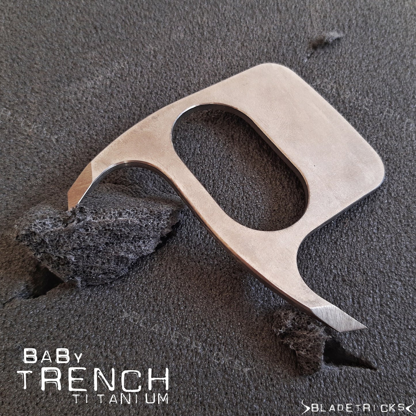 BLADETRICKS TITANIUM BABY TRENCH EDC SELF DEFENSE TOOL