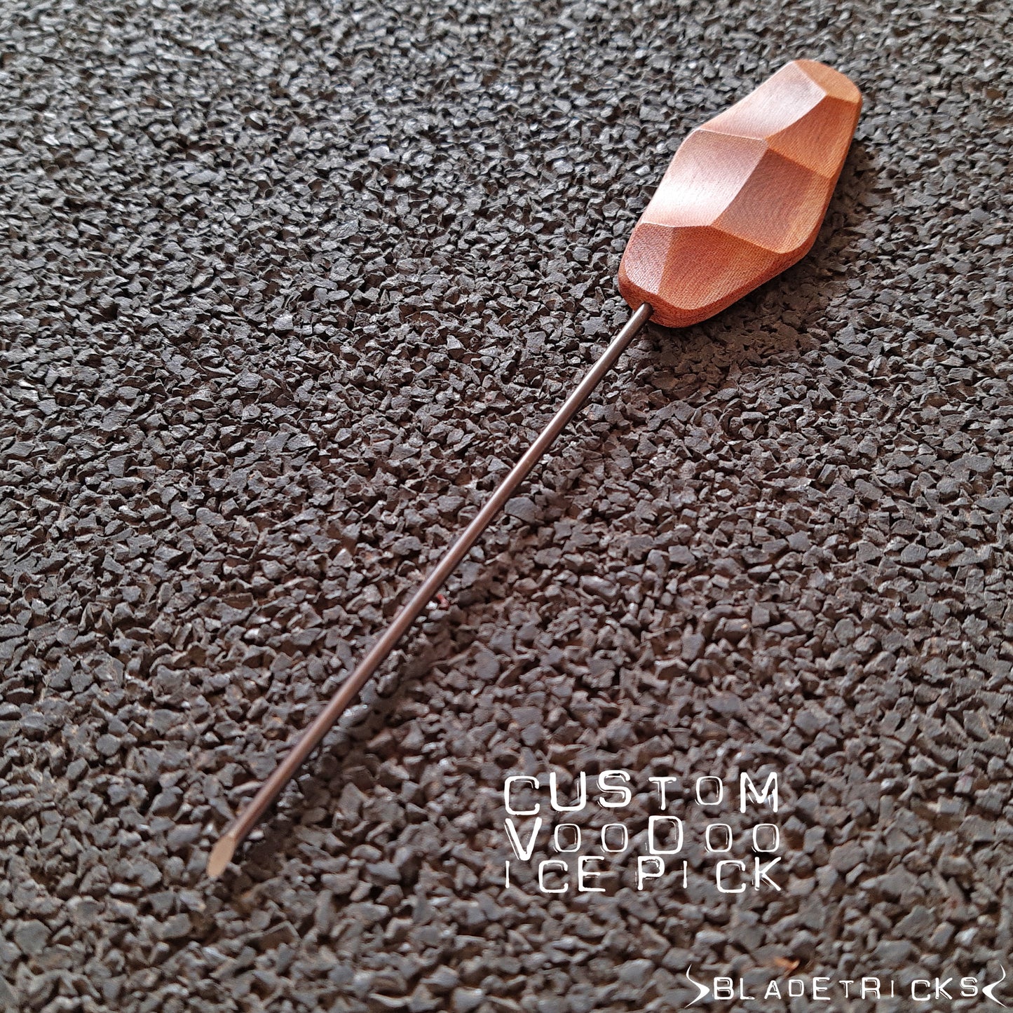 Custom knife maker Voodoo ice pick