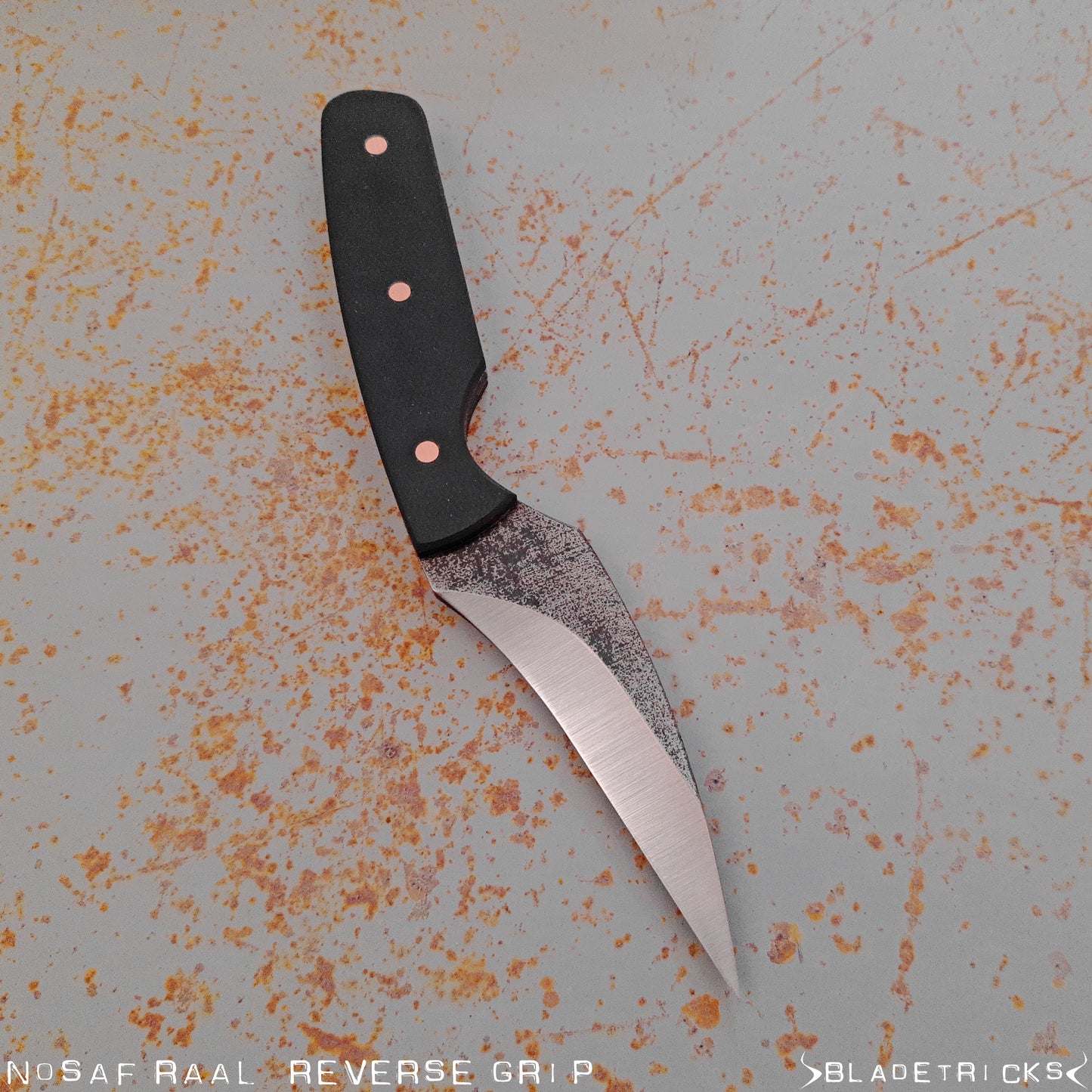 BLADETRICKS CUSTOM NOSAF RAAL PIKAL, BLACK G10