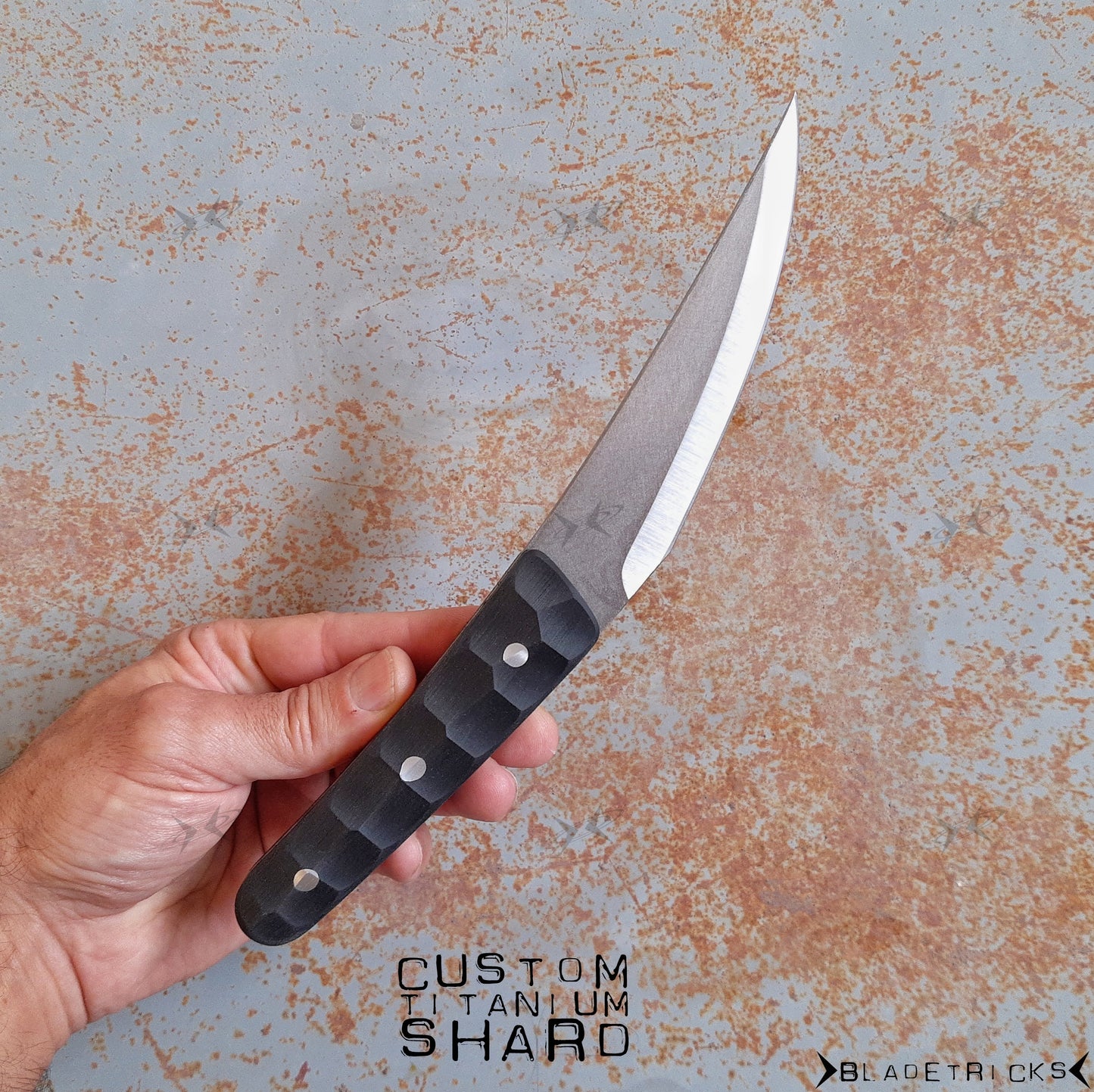 BLADETRICKS CUSTOM TITANIUM SHARD KWAIKEN, BLACK FRN
