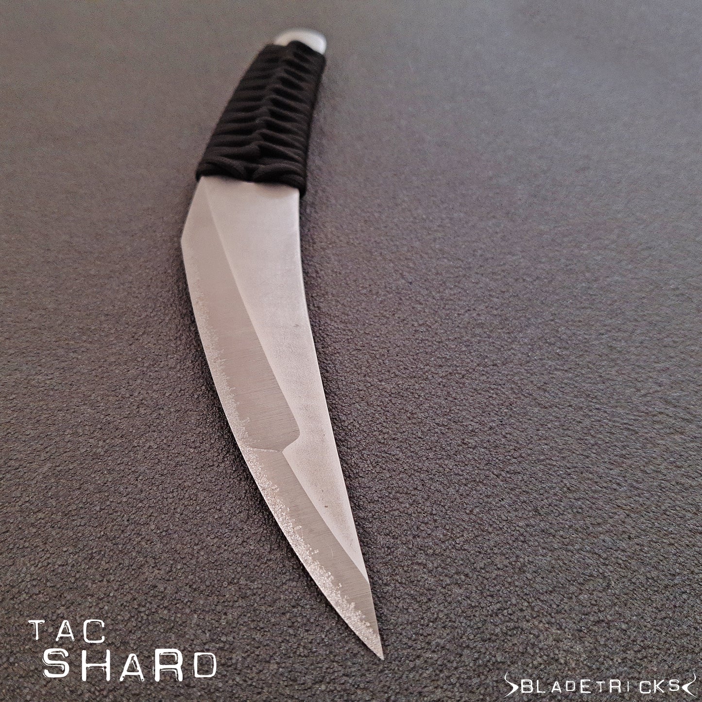 BLADETRICKS CUSTOM SHARD, TITANIUM & CORD WRAPPED