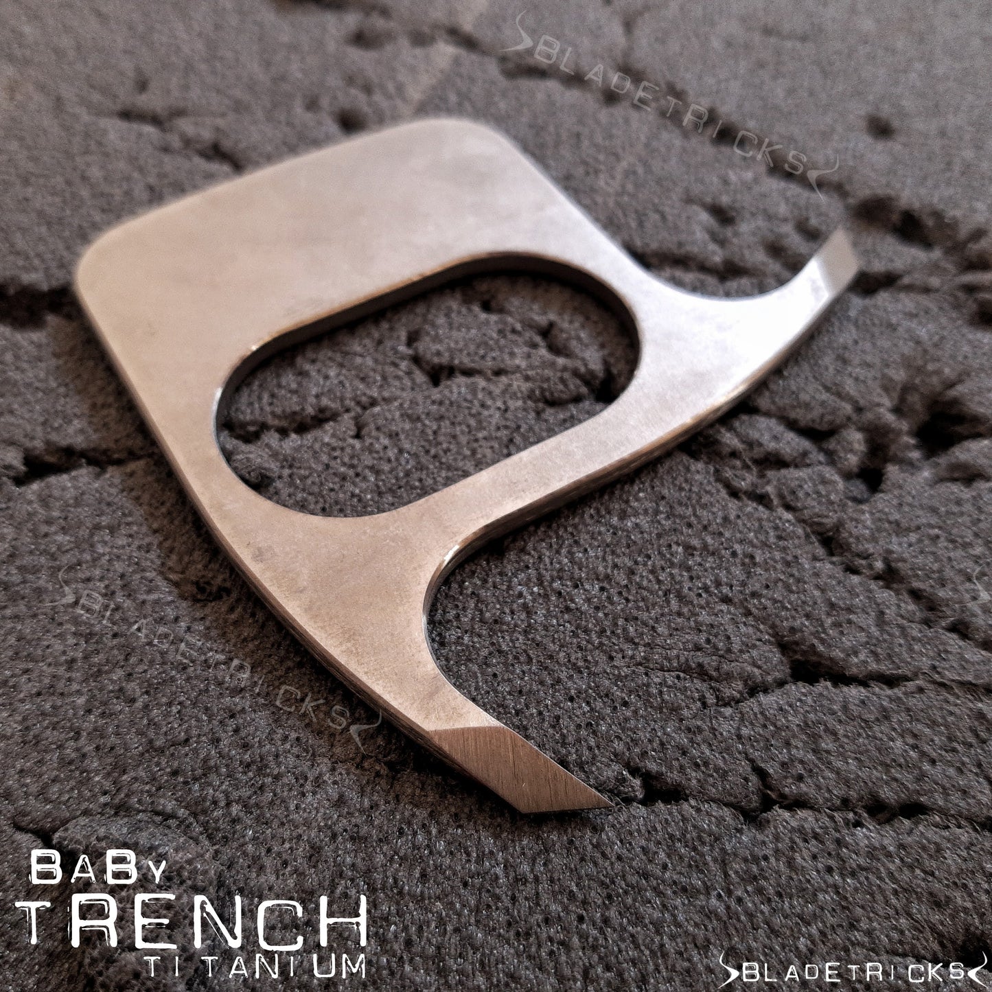 BLADETRICKS TITANIUM BABY TRENCH EDC SELF DEFENSE TOOL
