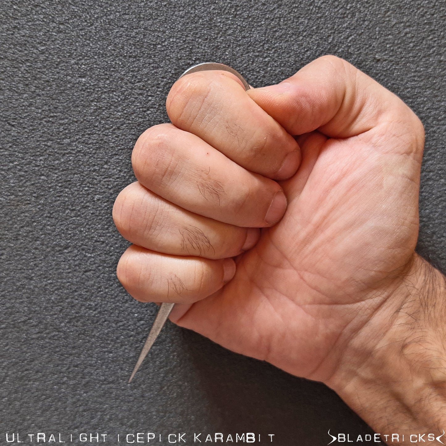 custom ice pick Grade 5 Ti-6Al-4V karambit knuckleduster
