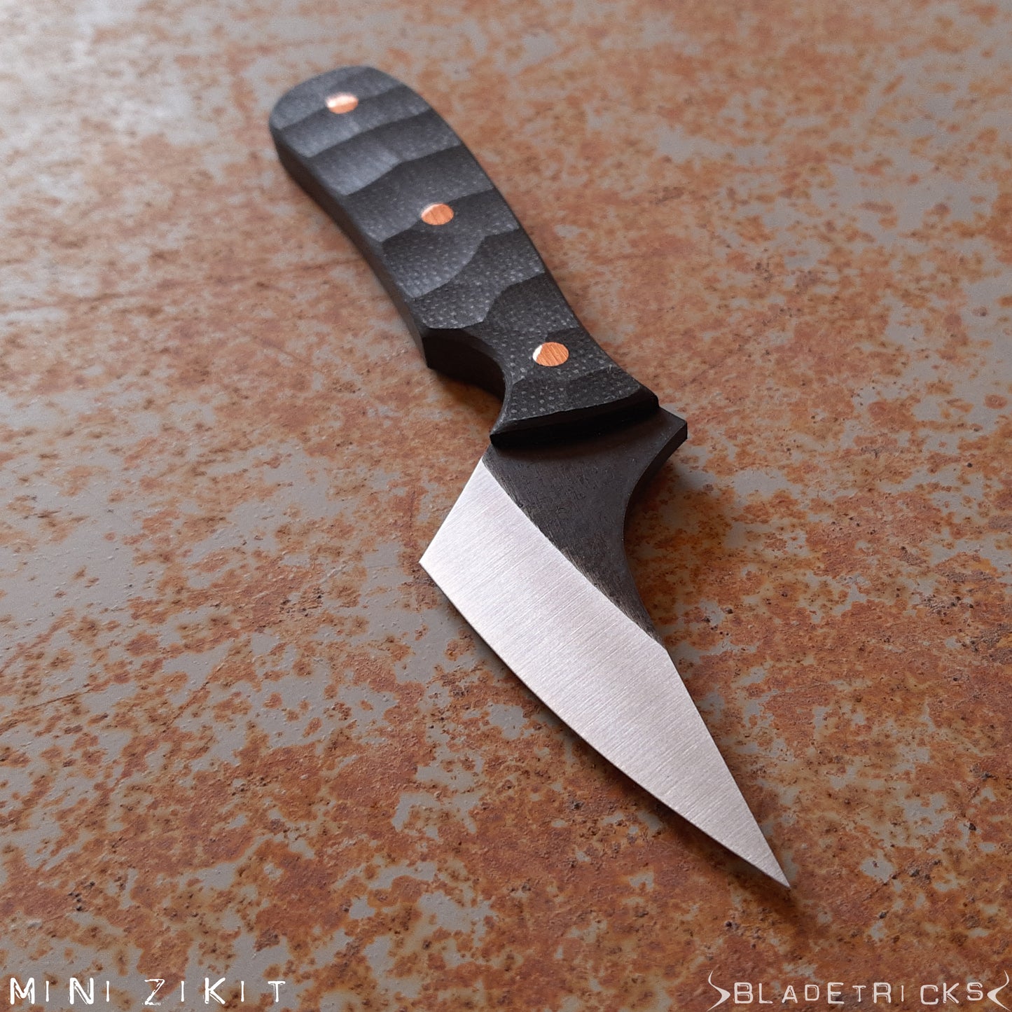 BLADETRICKS CUSTOM MINI ZIKIT, BLACK G10 & COPPER