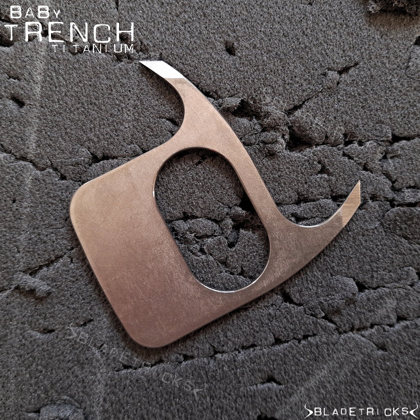 BLADETRICKS TITANIUM BABY TRENCH EDC SELF DEFENSE TOOL
