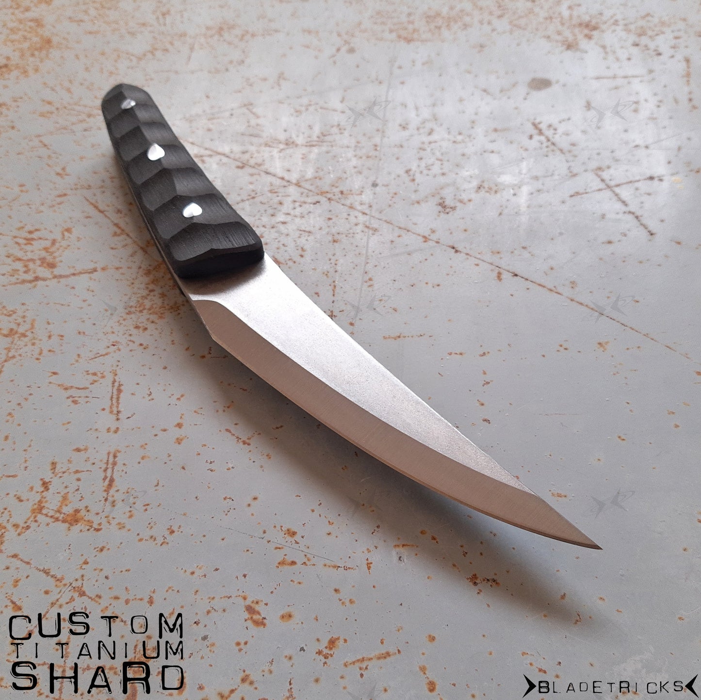 BLADETRICKS CUSTOM TITANIUM SHARD KWAIKEN, BLACK FRN