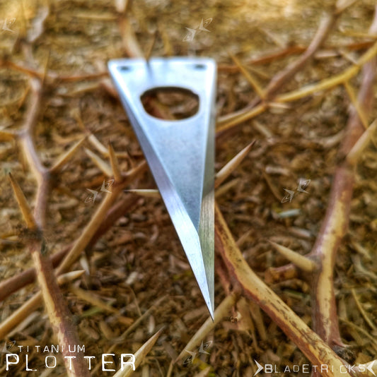 Bladetricks Titanium Plotter Push Dagger: A Masterpiece of Craftsmanship and Utility