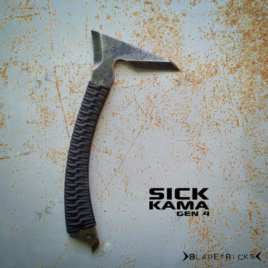 BLADETRICKS GEN4 SICK KAMA, CORD WRAPPED