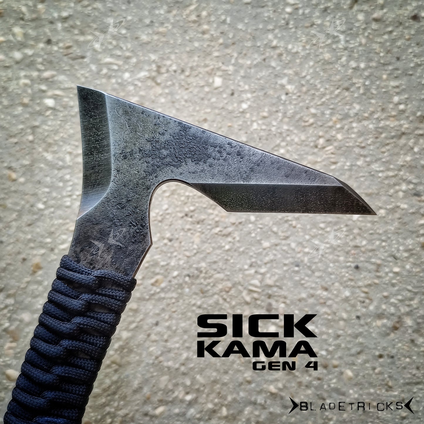 BLADETRICKS GEN4 SICK KAMA, CORD WRAPPED