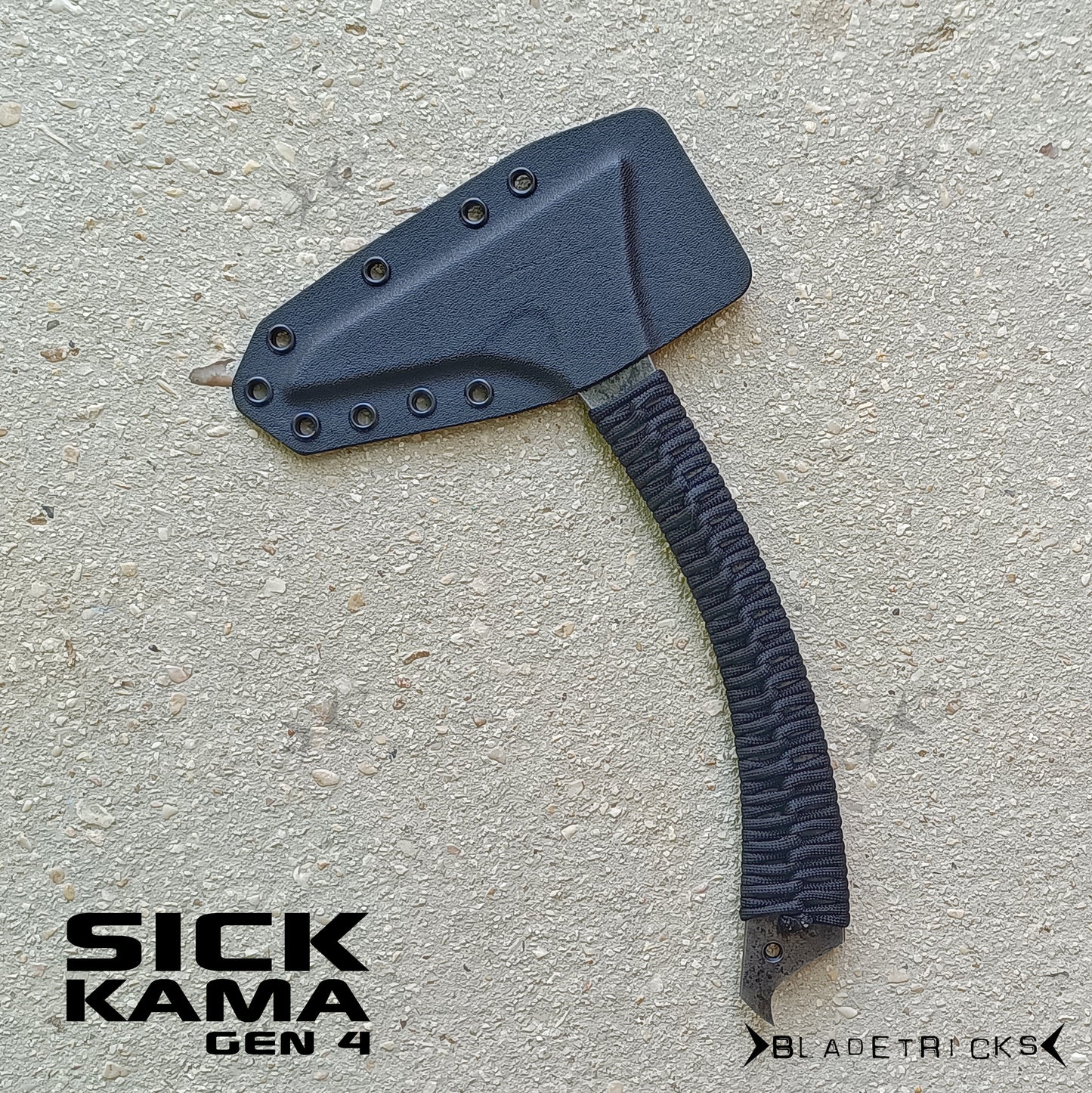 BLADETRICKS GEN4 SICK KAMA, CORD WRAPPED