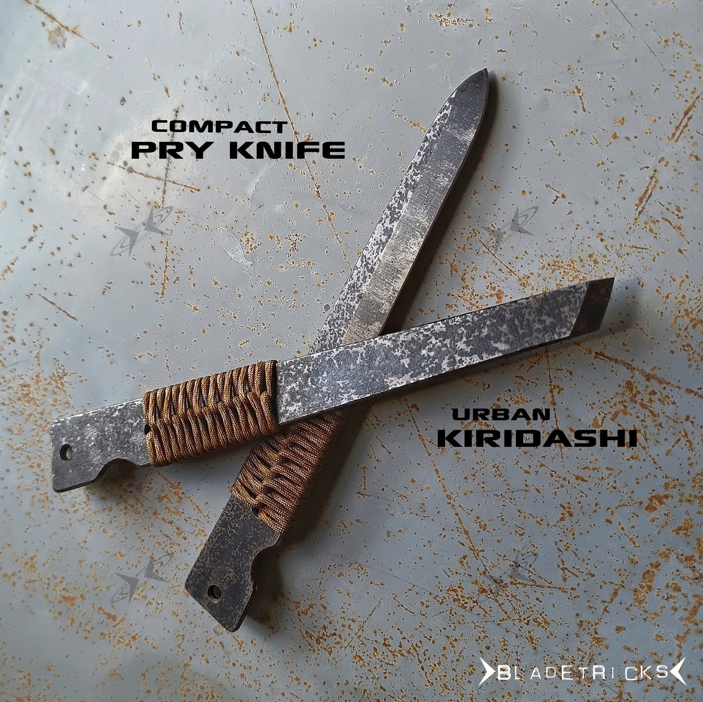 BLADETRICKS COMPACT PRY KNIFE, CORD WRAPPED