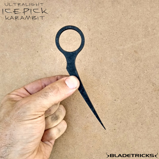 Bladetricks GEN II Ultralight Ice Pick Karambit 4340 steel