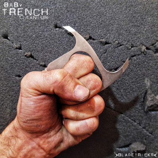 BLADETRICKS TITANIUM BABY TRENCH EDC SELF DEFENSE TOOL