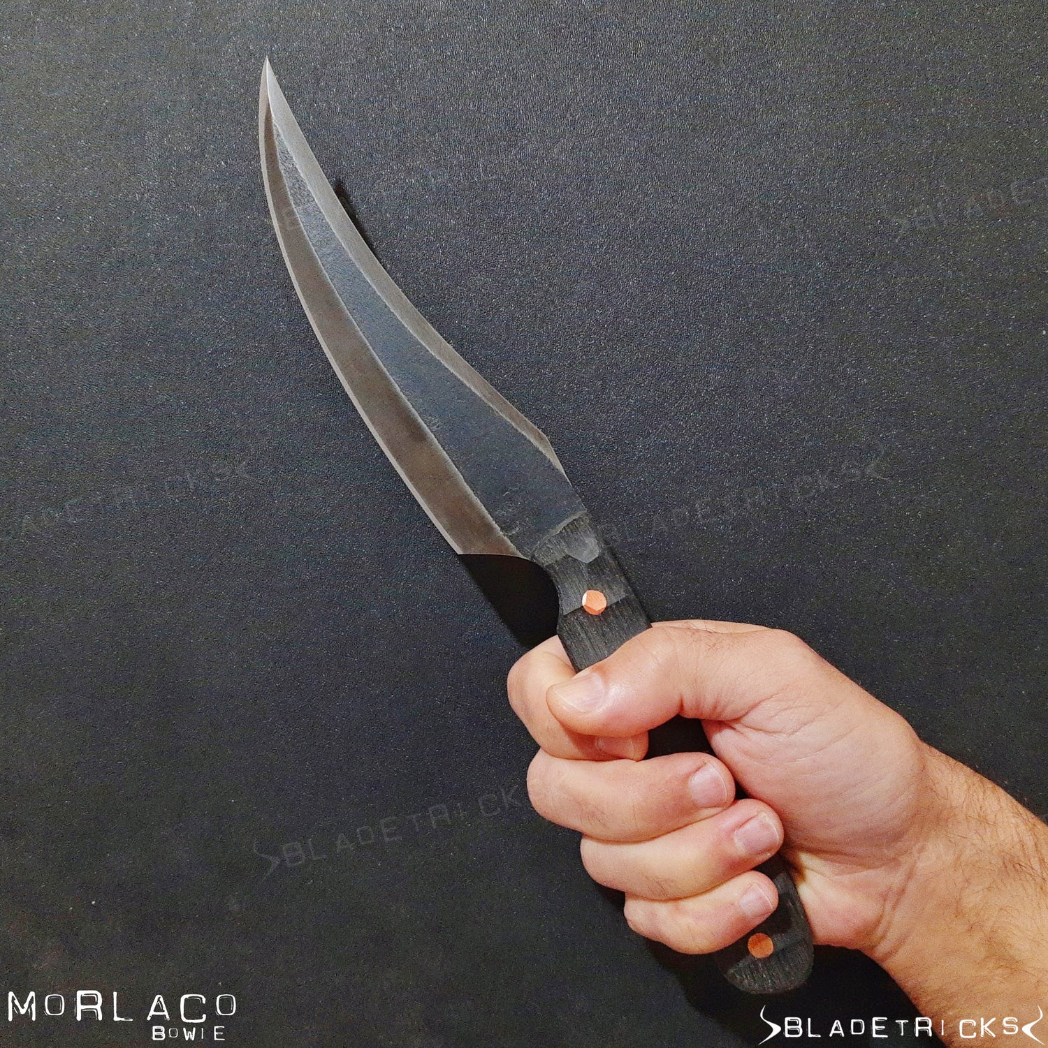 Knife maker custom Bowie