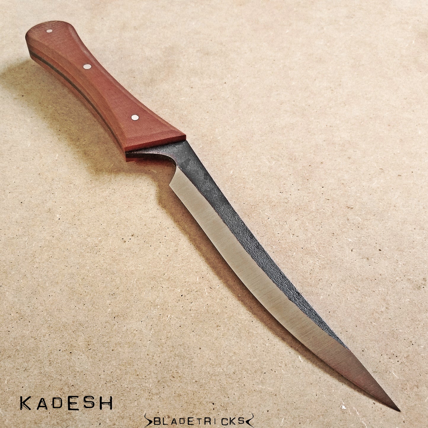 BLADETRICKS CUSTOM KADESH, MICARTA VERSION