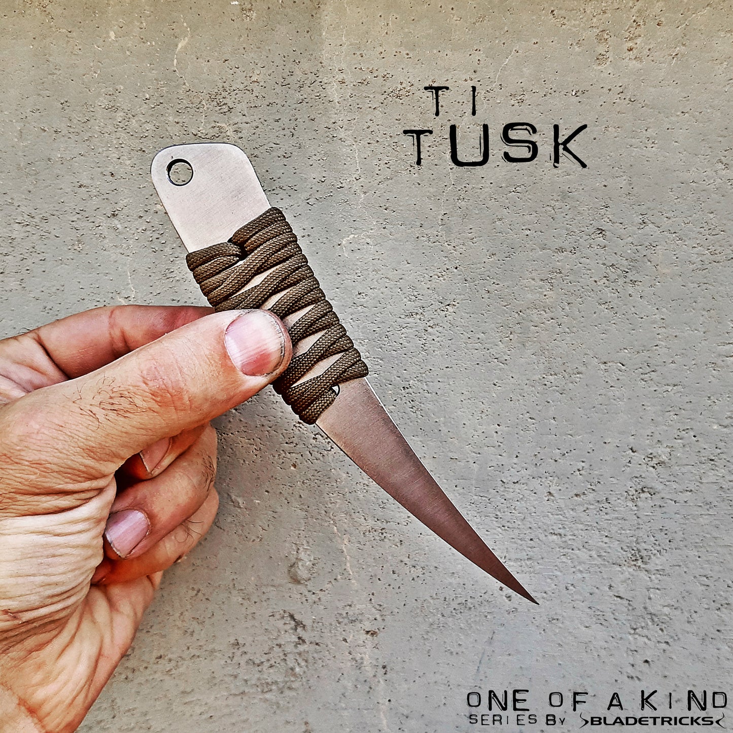 Tactical Tusk ice pick grade 5 titanium