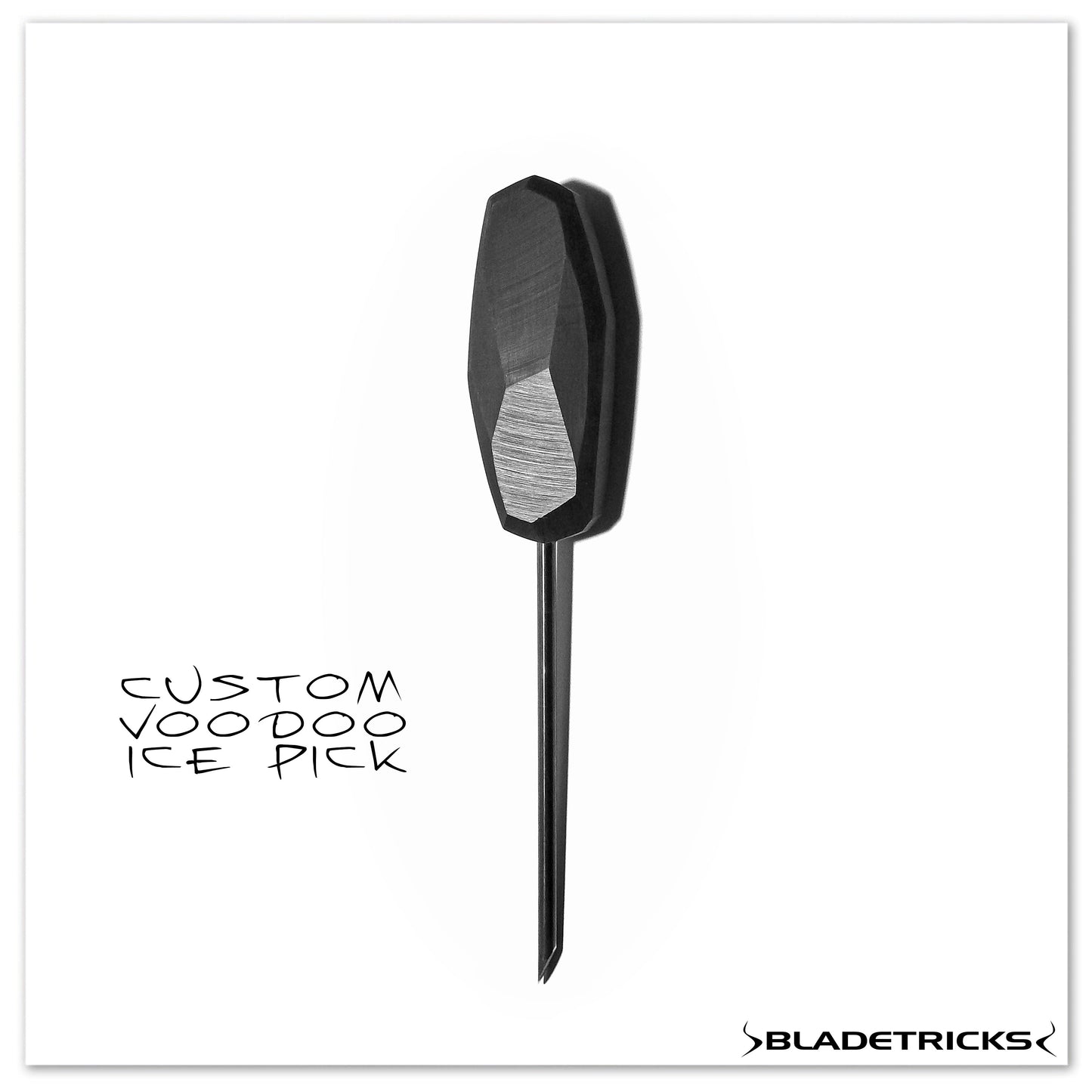 Tactical custom Ice Pick by bladetricks knifemaker original designs