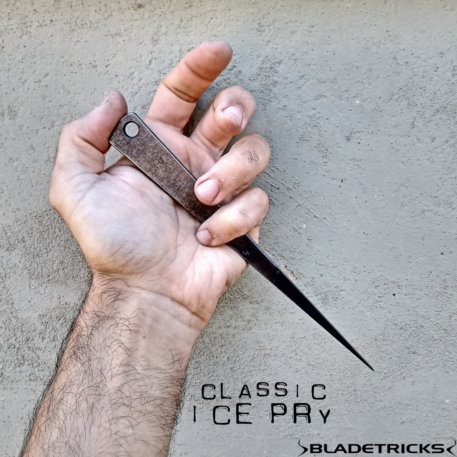 Bladetricks Full metal Classic Ice Pry dagger EDC tool