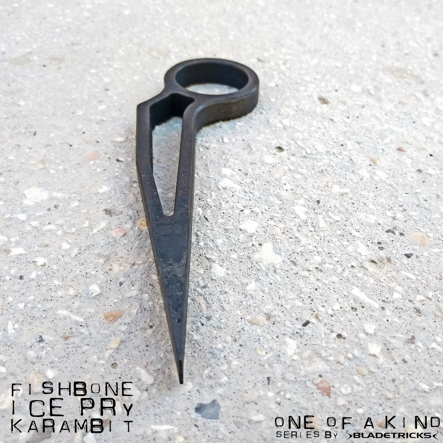 Tactical Bladetricks gear Fishbone Ice Pry custom karambit