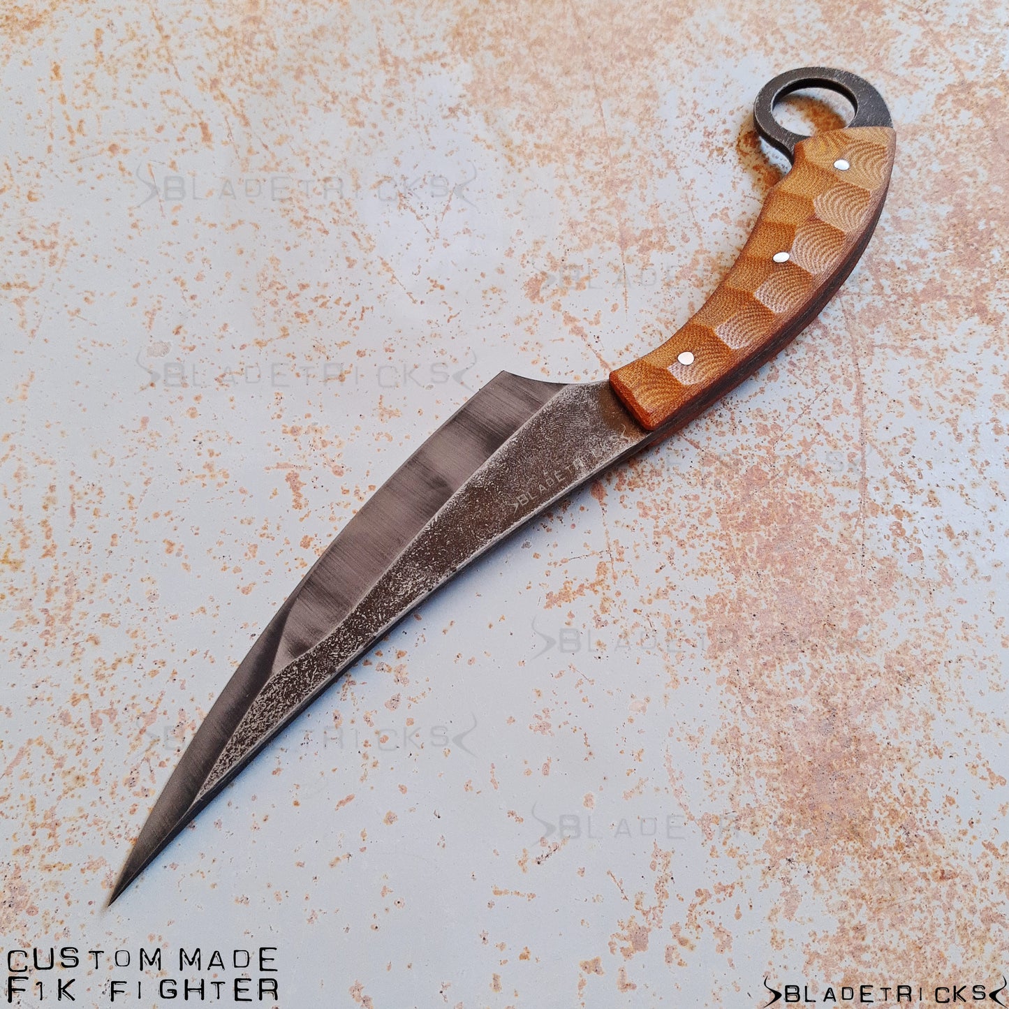 compound grind combat knife