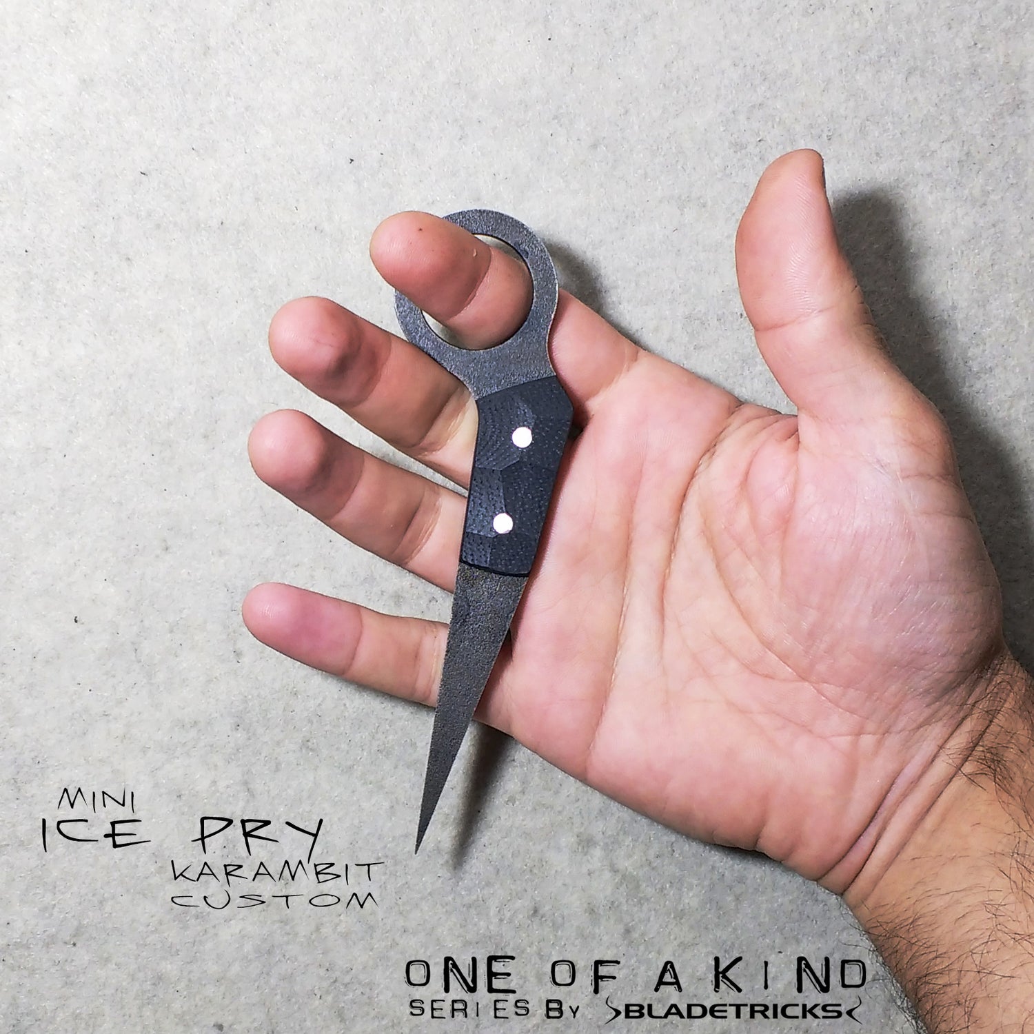 Bladetricks tactical custom Mini Ice Pry Karambit