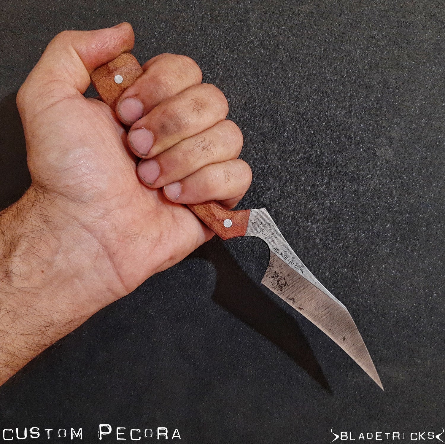 Best pikal pakal reverse grip custom knife