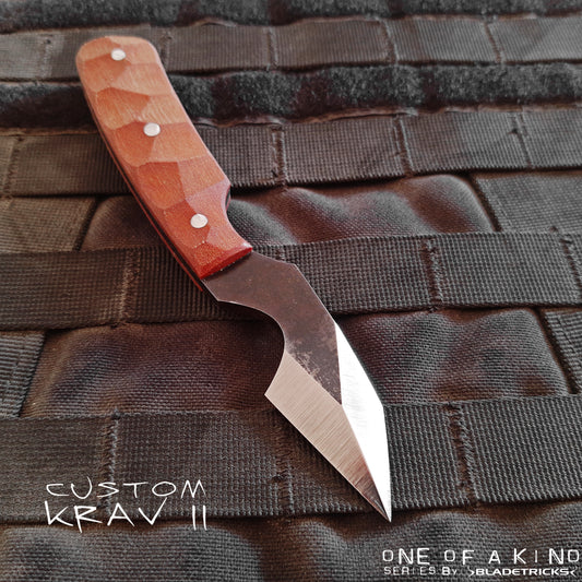 BLADETRICKS CUSTOM KRAV II, MICARTA VERSION