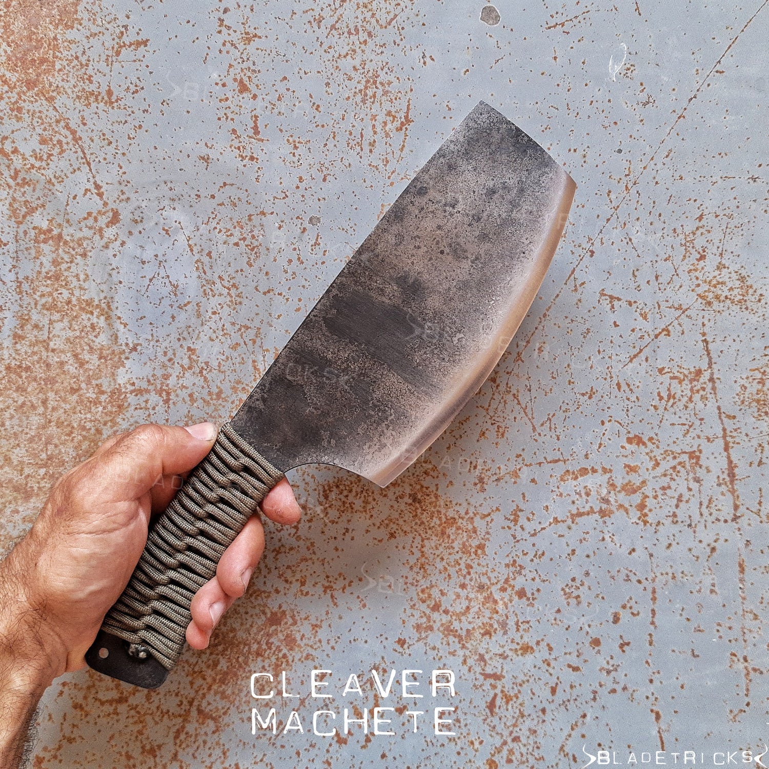 hand made machete cleaver