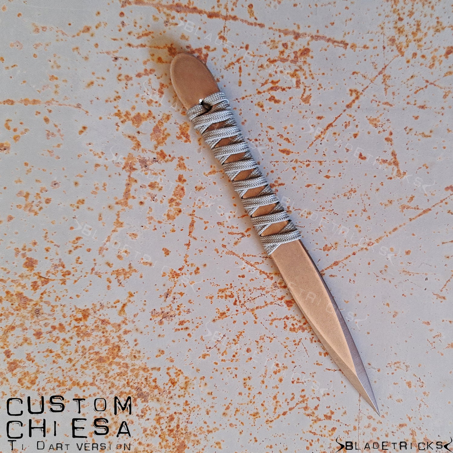 EDC backup self defense titanium dagger