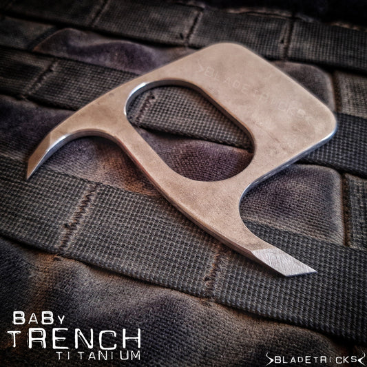 BLADETRICKS TITANIUM BABY TRENCH EDC SELF DEFENSE TOOL